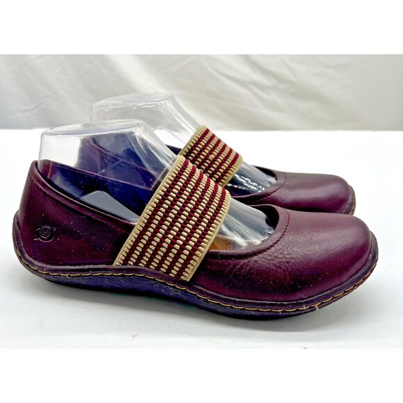 Born Acai Style Purple Slip Ons Size 38.5 US: 7.5 - Picture 6 of 16